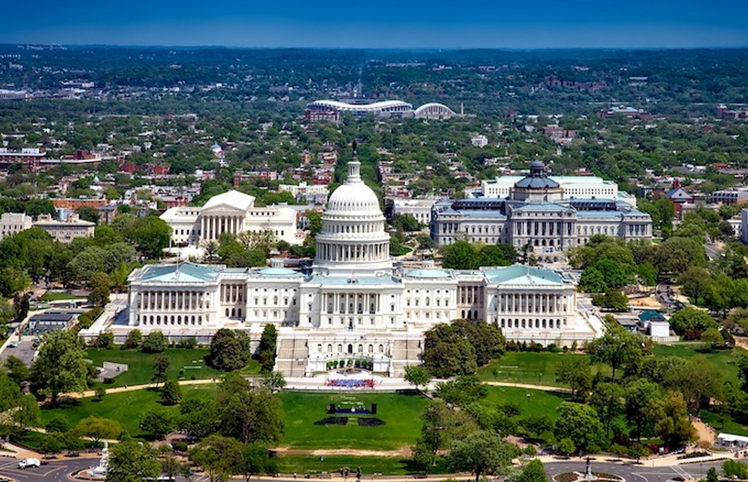 The US Capitol building is on Capitol Hill