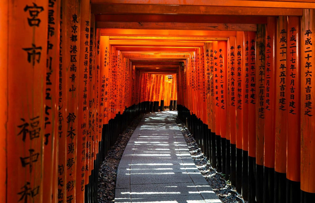 There are over 3,000 temples and shrines in Kyoto
