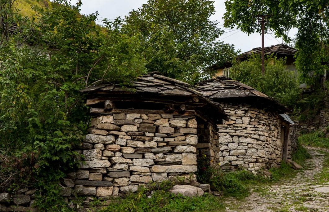 There’s a village made completely from stone