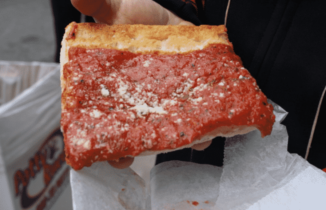 13. Tomato Pie – Sarcone’s Bakery 