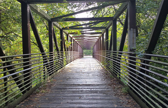 Trail Bridge in Omaha