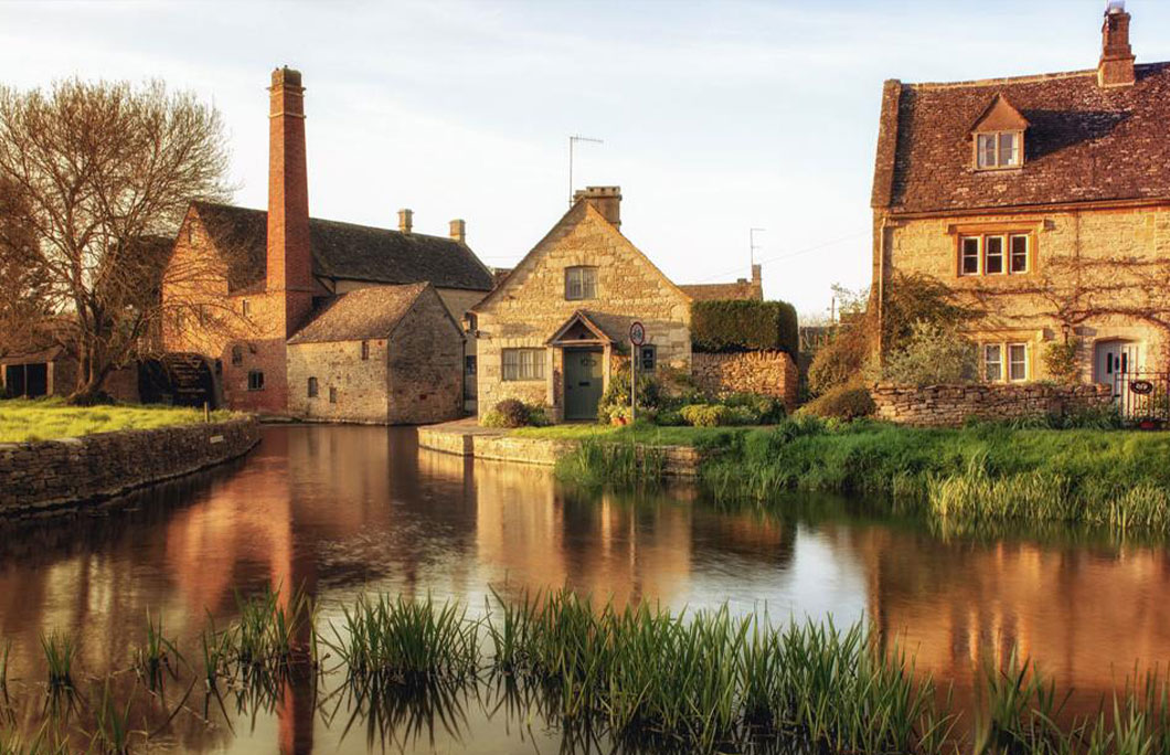 21st. Upper and Lower Slaughter, Gloucestershire