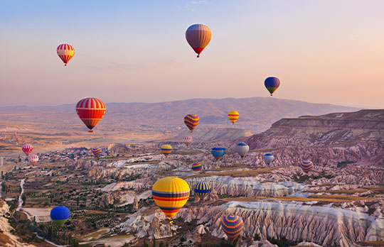 vallées de Cappadoce