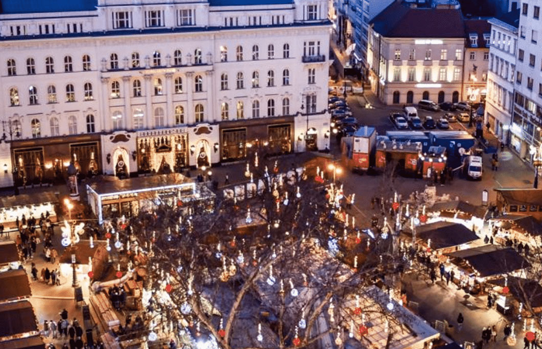 21. Vorosmarty Christmas Market – Budapest, Hungary