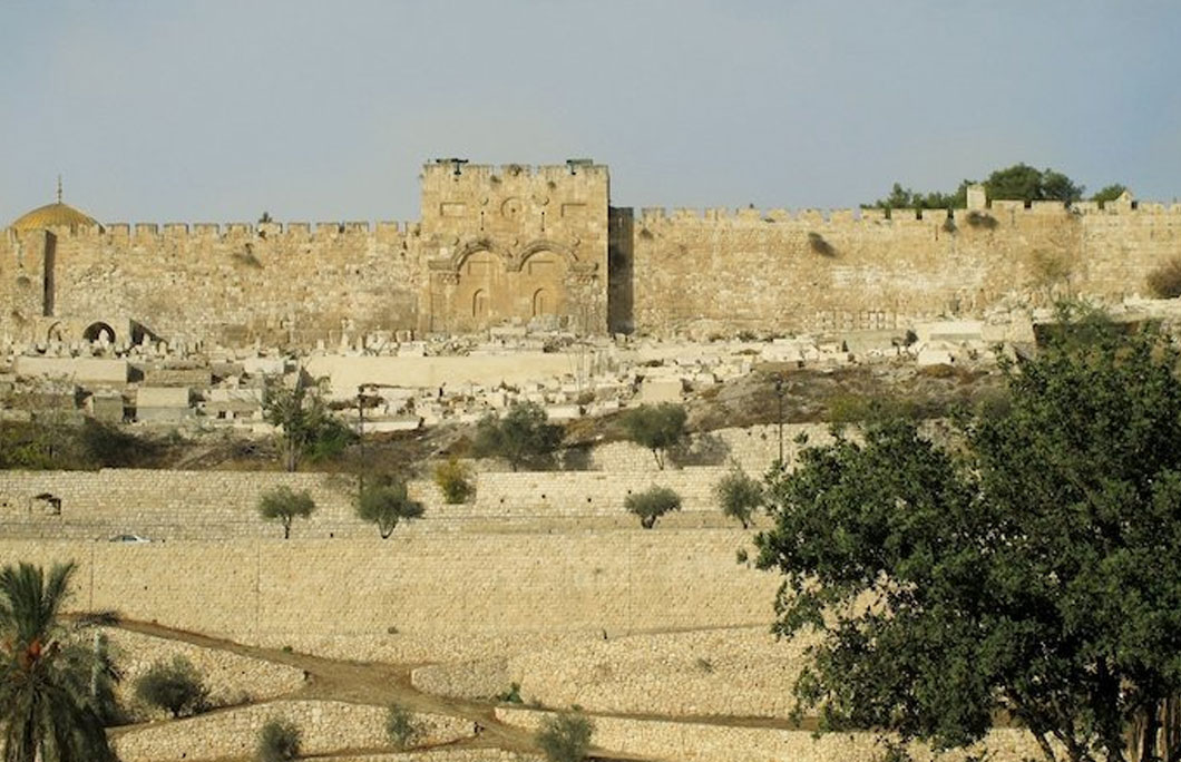 Walls surround Jerusalem