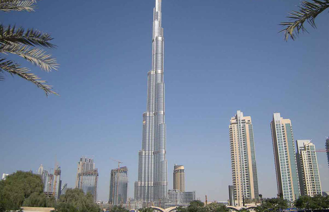 When was Burj Khalifa built? 