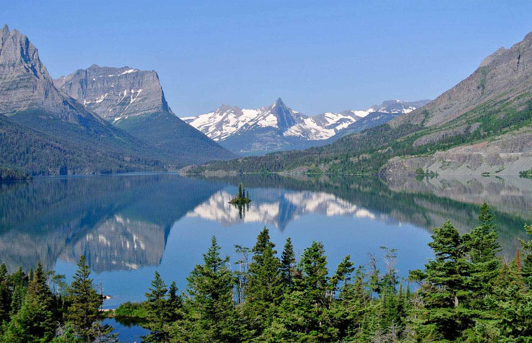 5. Wild Goose Island – Glacier National Park, Montana