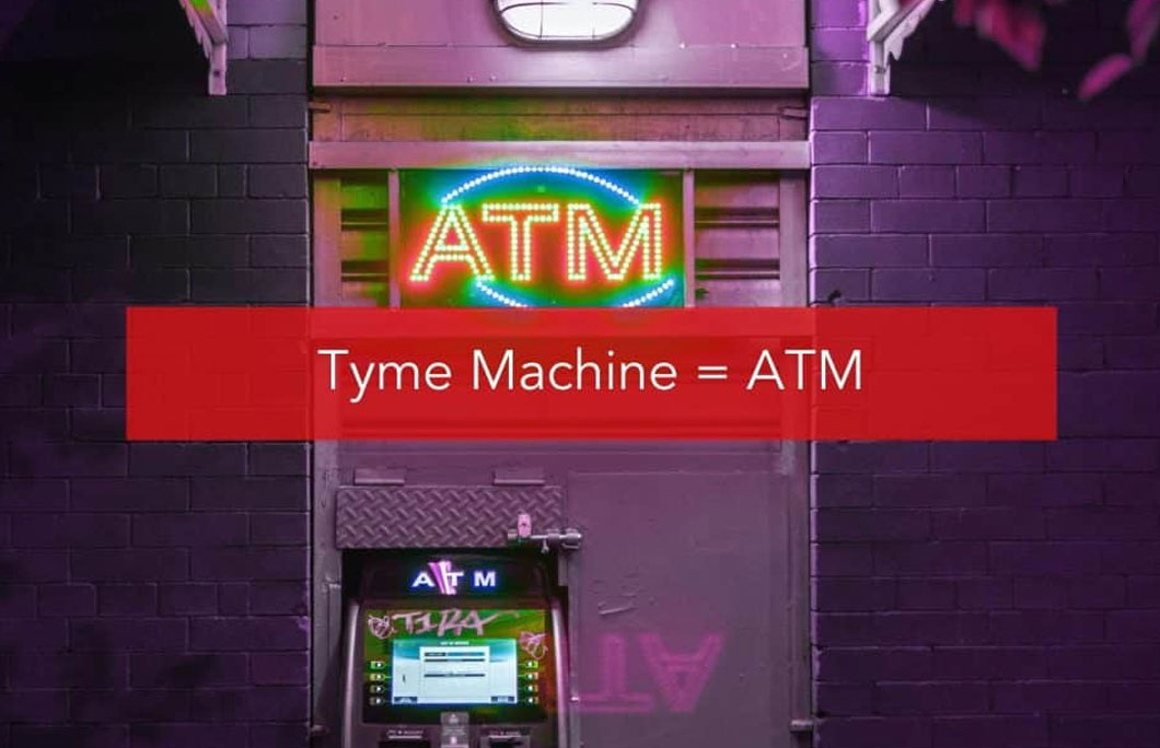 Tyme Machine = ATM