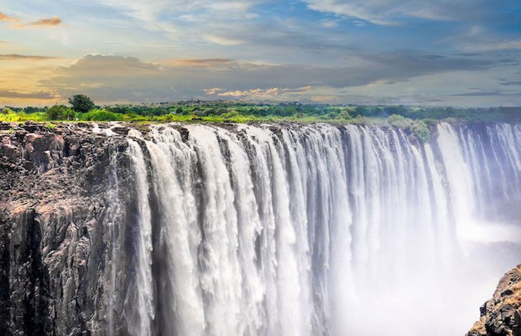Zambia is home to one of the world’s biggest waterfalls