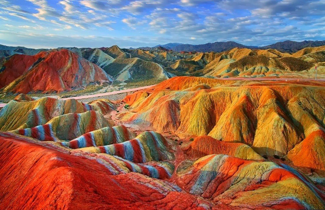 Zhangye Danxia Geopark, Beautiful Places In China