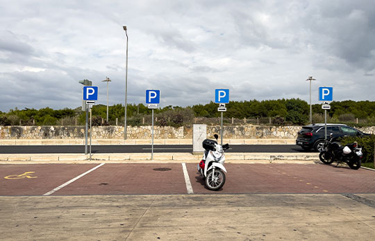 Zonas de aparcamiento