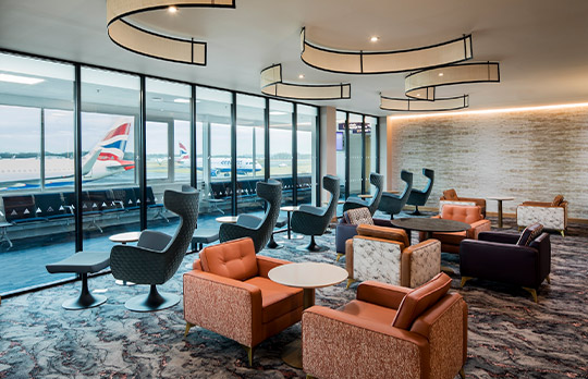 Newcastle Airport Lounge