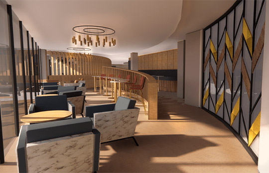 Newcastle Airport Lounge