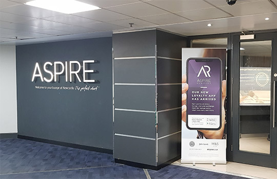 Newcastle Airport Lounge